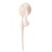 Xingwang Queen Christmas Party Wigs Short Beige Cosplay Wig with Long Ponytail free Cap