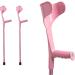 Adult Crutches Adult Crutches Telescoping Folding Half Sleeve Elbow Crutches Forearm Crutches 10 Height Adjustable Medical Crutches Convenient Independence Pink 2pcs - Buy Online on GoSupps.com