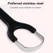 Qxiao Stainless Steel Tongue Scraper for Adults - Reduce Bad Breath Travel Case Included - Eco-Friendly Tongue Cleaner & Mouth Care Tool for Fresh Breath (Green) - Buy Online on GoSupps.com