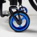 Wheelchair Front Wheel 4Inch Front Wheels Replacement for Sports Wheelchair Non-Slip Rubberor for Wheelchairs Walk Aluminum Hubs 8Mm Bearings 2Pcs/Blue/100Mm/4In 100Mm/4In Blue - Buy Online on GoSupps.com