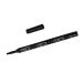 Buy Beavorty 2 Pcs Blending Eyeshadow Brush Set - Travel Makeup Brush & Mini Lipstick Applicator for Perfect Eyeshadow & Lip Looks - Black - Buy Online on GoSupps.com