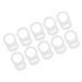 Tiuimk Transparent Silicone Pacifier Ring | Prevents Pacifier from Falling | Safe & Stylish Design for Babies - Buy Online on GoSupps.com