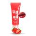 Strawberry Lip Oil Glossy Lip Gloss Fruity Flavors Lip Balm Hydrating Lip Glow Oil No-sticky Gloss Lip Balm Lip Care Lip Plumper Gloss Longlasting Moisturizing Lip Oil 02 Strawberry