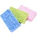 Ultra Soft Exfoliating Sponge Shower Brush Baby Bath Sponge Brush  Soft Bath Sponge for Women  Men  Kids (Green)