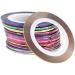 30 Colors Mixed Rolls Striping Tape for DIY Nail Art - Multicolor Decoration Sticker - Buy Online on GoSupps.com