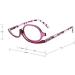 Buy Pink Magnifying Makeup Glasses - Flip Down Lens - Folding Cosmetic Spectacles for Women | International Shipping - Buy Online on GoSupps.com