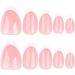 ZSPERKLA 24 PCS White Press on Nails Almond Fake Nails Medium Full Cover False Nails with Nail Glue Stick on Nails for Women Girls - Buy Online on GoSupps.com