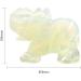 Ouubuuy Elephant Statue - Gemstone Heilstein Figures | Healing Crystal Elephant Stones for Opalit - Buy Online on GoSupps.com