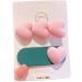 Heart-shaped Versatile Lovely Versatile Hair Accessory Hair Clip Hairpin For Popular Among Kids Stylish Delicate Love Side Barrettes Does Not Hurt Hair Bangs BB Clip Jelly Hit Color Hairpin - Buy Online on GoSupps.com