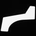 Buy Bartform Stencil - Razor Beard Styling Stencil for Curved Cosplay Wigs | White Plastic | Perfect for Home Travel & Salon - Buy Online on GoSupps.com
