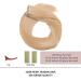 Hotlulana Tape In Extensions Real Hair #18 - 18 Inch 40g Invisible 100% Human Hair - 20 Pack - Buy Online on GoSupps.com