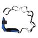 Lushnessu Multi-functional Foot Stretching Strap for Relieving Plantar Fasciitis Achilles Tendonitis and Leg Muscle Pain Suitable for Dancers Fitness and Yoga Enthusiasts Blue - Buy Online on GoSupps.com