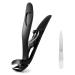 GMHLLES Nail Clippers Toe Nail Clippers for Thick Nails Toe Nail Clippers Nail Clippers Set for Men is Suitable for The Elderly Men Women Etc. (1 with A Pointed)