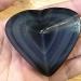 Natural Crystal Rough 140g Beautiful Heart Shape Natural Crystal Rainbow Eye Obsidian Stones - Buy Online on GoSupps.com