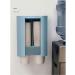 Wall Mounted Cup Holder Home Automatic Cup Dropper Disposable Paper Cup Coffee Cup Dispenser (Blue) (Blue 3) - Buy Online on GoSupps.com