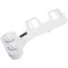 Intelligent Toilet Bidet Set - Self-Cleaning Non-Electric Double Rotary Knob Toilet Accessories | G1/2 Attachment - Buy Online on GoSupps.com