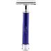 Haryali London Men's Double Edge Safety Razor with Blue Handle - Premium Beard & Moustache Grooming Tool for Smooth Shaving - Buy Online on GoSupps.com