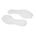KALLORY Basketball Insoles Mens Gel Silicone Gel Massaging Insole Women Man Insole Shoe Inserts White Damping Sports Insoles Insoles Inflatable Insole Foot White Medium