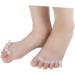 Silicone Gel Toe Separators - Set of 3 Pairs for Toe Alignment and Pain Relief - Buy Online on GoSupps.com