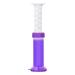 jyibinee 6 Scents Toilet Gel 48ml 11 Count Stain Odor Limescale Removal Flower Shape Air Freshener Self-cleaning Foam Releasing Dirt Loosening Refreshing Smell Lavender