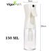 VIGOR PATH Continuous Spray Nano Fine Mist Hair Spray Bottle - Empty & Reusable Beauty/Cleaning Solution - 5oz/150ml - Buy Online on GoSupps.com