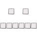 POPETPOP 8 Pcs Nail Filter Desktop Manicure Screen Plate Manicure Strainer Vacuum Cleaner Nail Extractor Nail Collector Filter Plate Vacum Cleaner Nail Art Tool Suction Stencil Plastic 18x17cmx8pcs As Shownx8pcs