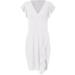 Briskyry V-Neck Floral Summer Dresses | Elegant Bustier & Ruffled Hem | Women's Vintage Party Dresses - Buy Online on GoSupps.com