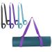 3Pcs Yoga Mat Carrier Strap, Adjustable Roller Skate Ski Boots Carrier Strap for Yoga Mat, Skiing, Snowboarding, Ice Skates and Rollerblades