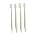 Mobestech Manual Toothbrush 4 Pieces Toothbrush Household Bristles Miss Sensitive Toothbrush 1 piece (1 pack) Green