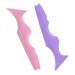 Didiseaon 2pcs Silicone Beauty Ruler Eyeshadow Silicone Molds Lash Tape Silicone Eyeliner Aids Bevel Ice Tray