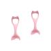 NOLITOY 2pcs Tool Wing for Applicator Comb Women Shape Stamp Eyeliner Pink Makeup Girls Stencil 15X5.7CMx2pcs Pinkx2pcs