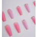Xerling Bling Glitter Press On Nails - Butterfly & Rhinestone Designs 24Pcs Full Cover Coffin & Stiletto Tips for Women & Girls - Buy Online on GoSupps.com