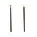 minkissy 2Pcs Brown Eyeliner Liners Eyebrow Pencils Sweatproof Pencil Dark Brown Eyebrow Pencils Eyebrow Pencil Brn Remove Pen Fountain Pen Cosmetics Stereotypes Madam