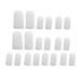 Toe protection 10 pairs of toe protection Big toe cap protection pain relief silicone-toe protection to protect ingrown toened nails chicken eyes callus blow