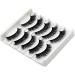 Vivis False Eyelashes 5 Pairs 3D Mink Natural Lashes Cross Fluffy Volume Hand-made Natural Dramatic Fake Eye Lash Black Soft for Various Makeups A19 - Buy Online on GoSupps.com