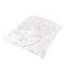Ochine 50 Pcs Shower Caps Bath Hair Cap Disposable Shower Cap Soft PVC Lining Bath Cap Waterproof Bathing Hair Cap Clear Elastic Caps for Women Girls Home Travel Hotel Use