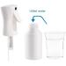 Uervoton 160ml Continuous Ultra Fine Spray Bottle - Salon Hairdresser Water Tool - White - Buy Online on GoSupps.com