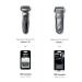 Braun Series 7 Electric Shaver 73s Replacement Head - Compatible with 7020s, 7025s, 7085cc, and more - Buy Online on GoSupps.com