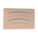 Backbayia Injection Model Pad Silicone Skin Injection Training Pad 3 Layers Skin 4 Veins for Infusion Skin Suture Practice