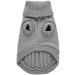 Warm Dog Sweater for Medium Dogs - Cute Knitted Pet Clothes Coat for Girls Boys - Grey - Buy Online on GoSupps.com