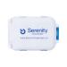 Travel Pill Organizer for Travel | 8 Compartments Portable Pill Case | Holds Most Sizes of medications | one Extra Compartment for Bandages and Other Items | Essential for Travel |