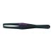 Tweezers with Straight Tip Black Steel 1 Pc