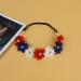Patriotic Flower Crown Headband for Independence Day - Blue Red White Floral Hair Band - Buy Online on GoSupps.com