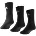 Buy adidas Unisex Kids Cushioned Crew Socks - 3 Pairs (EU 31-33) - Black/White | International Shipping Available - Buy Online on GoSupps.com