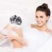 Boca Body Aesthetics 4 Pack XL Charcoal Bath Loofah Set - Exfoliating Shower Sponge Pouf for Luxurious Lather and Scrubbing - Black - Buy Online on GoSupps.com
