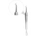 BELLIFFY 3pcs Clip Pimple Blackhead Blemish Extractor Pimple Tweezers Remover Kit Stainless Steel Silver - Buy Online on GoSupps.com