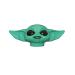 ZMOOPE 2022 Yoda toothpaste caps dispenser for children adults film figure head toothpaste topper funny toothpaste squeezer gift for film fans green