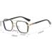 Stylish Computer Readers Eyeglasses for Men & Women - Anti-UV Flat Light Mirror +150 Black-Gold - Buy Online on GoSupps.com