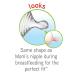 Nuk Simply Natural Baby Bottle 9 Ounce 3 Pack 9 Ounce (3 Pack) Neutral - Buy Online on GoSupps.com