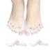 Toe Separators Toe Spacers Toe Straighteners Toe Stretchers for Hammer Toe Overlapping Toes Crooked Toes - Bunion Corrector for Women & Men